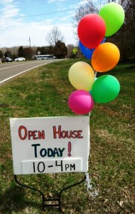 COH Open House sign