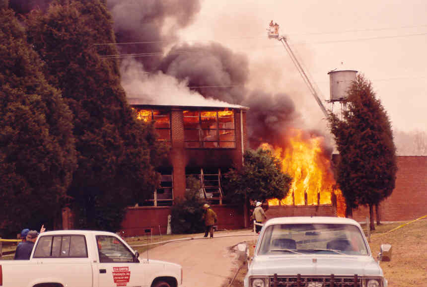 School Burning