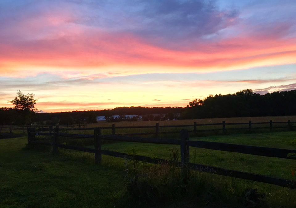 Camp Oak Hill Sunset