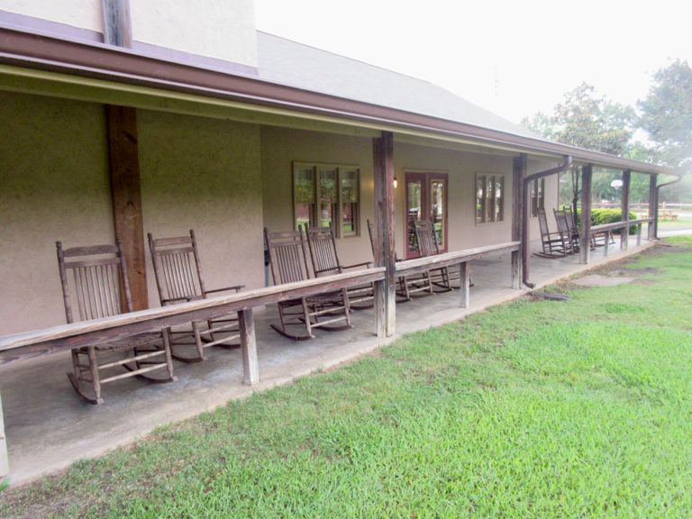 Camp Oak Hill Conference Center Dining Hall Porch - Camp Oak Hill